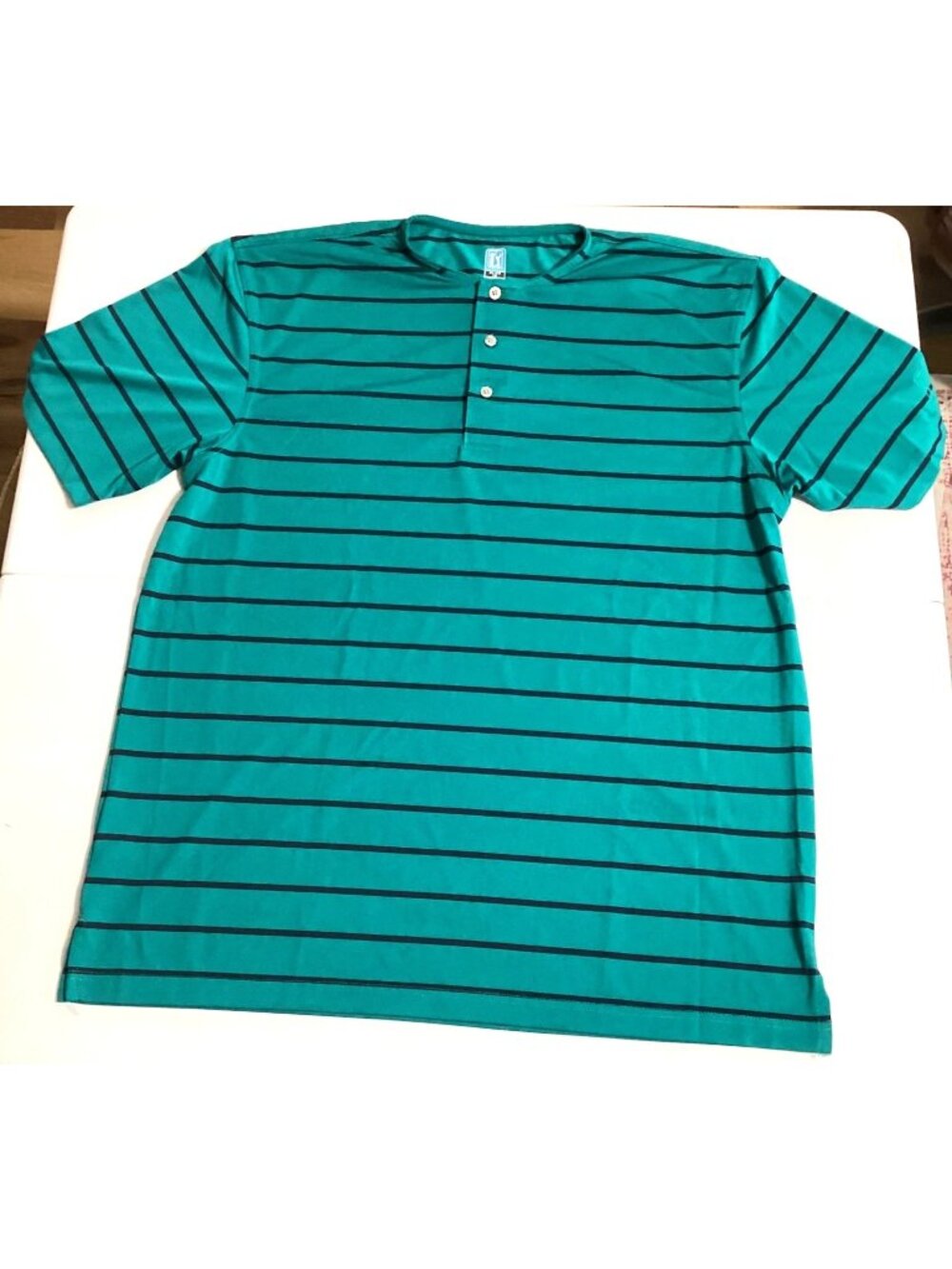 PGA TOUR Men's Pique Short Sleeve Golf Polo Shirt Size XL